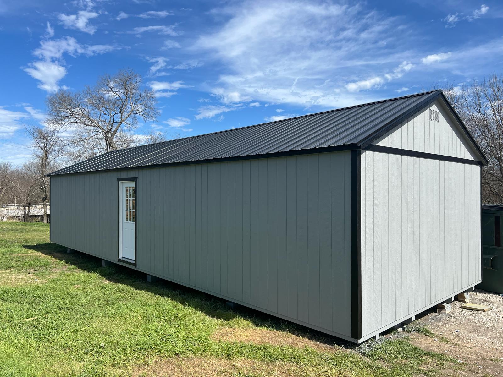 Side view of the building